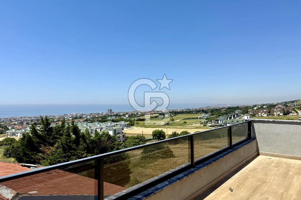 Kumburgaz'da Deniz Manzaralı Sıfır 4+2 Satılık Müstakil Villa