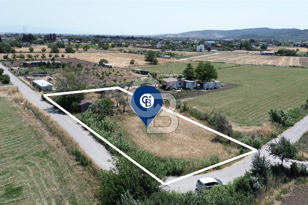 HELVACI'DA KÖŞE PARSEL 1400 M2 SATILIK BAHÇE