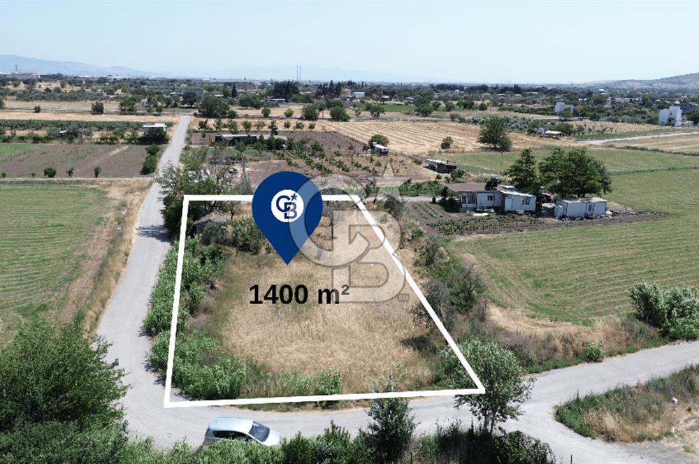 HELVACI'DA KÖŞE PARSEL 1400 M2 SATILIK BAHÇE