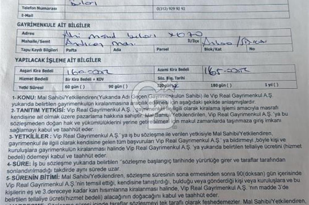 Sincan Ahi Mesud Bulvarında Kiralık İş Yeri.....