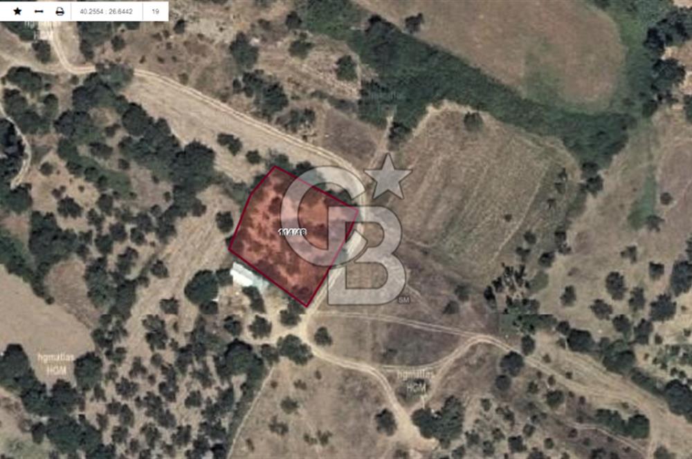 ÇANAKKALE LAPSEKİ'DE 1233 m2 Tek Tapu Satılık YATIRIMLIK ARSA