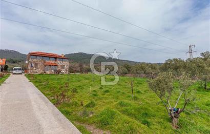 ÇANAKKALE AYVACIK SAZLI KÖYÜ 6.250 M2 ARSA VE TAŞ EV
