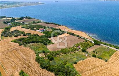 LAPSEKİ SULUCA'DA EŞSİZ BOĞAZ VE KÖPRÜ MANZARALI SATILIK TARLA