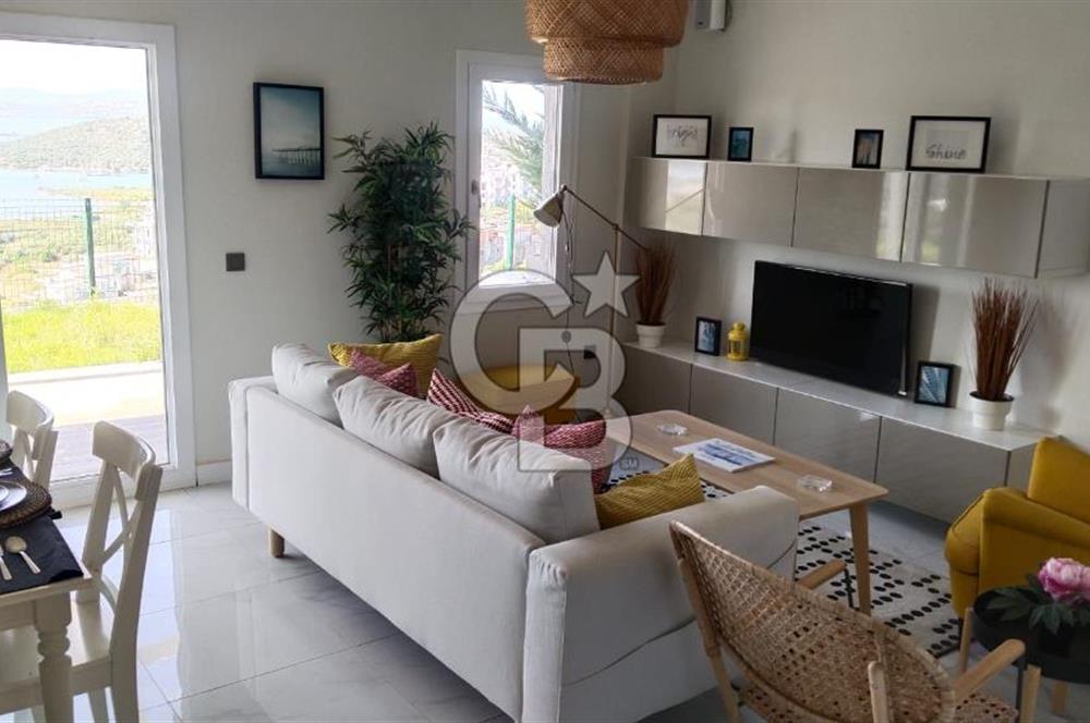 KIYIKIŞLACIK’TA KİRALIK 1+1 BAHÇE KATI SIFIR DAİRE