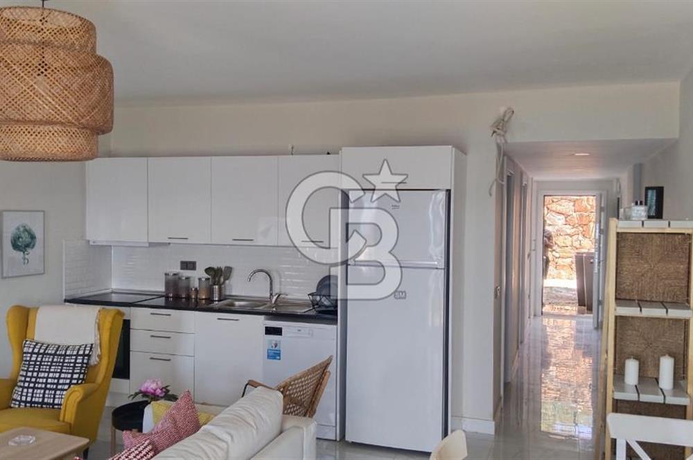 KIYIKIŞLACIK’TA KİRALIK 1+1 BAHÇE KATI SIFIR DAİRE