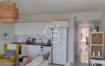 KIYIKIŞLACIK’TA KİRALIK 1+1 BAHÇE KATI SIFIR DAİRE