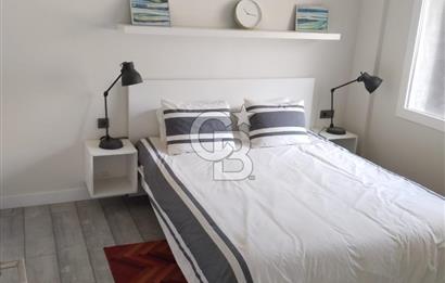 KIYIKIŞLACIK’TA KİRALIK 1+1 BAHÇE KATI SIFIR DAİRE
