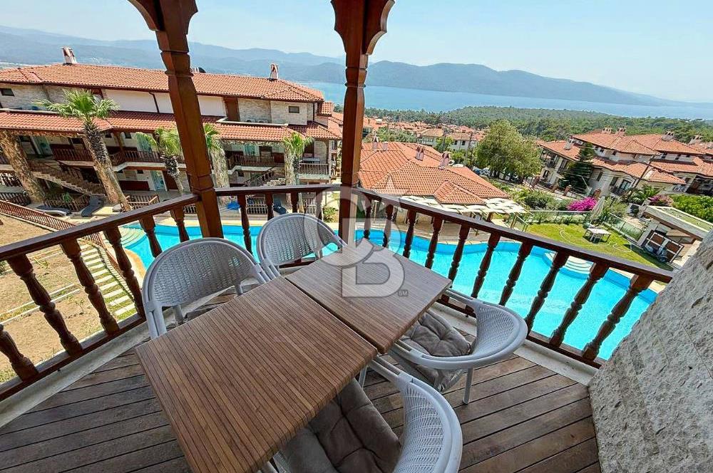 Muğla Akyaka'da Satılık Full Deniz Manzaralı Dubleks Daire