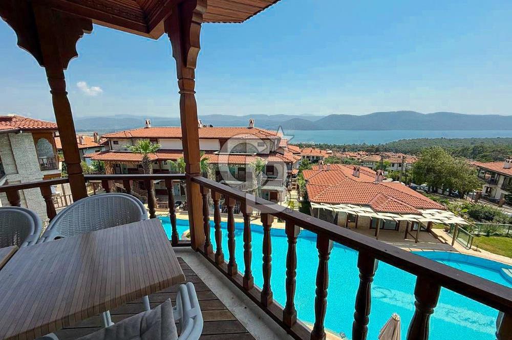 Muğla Akyaka'da Satılık Full Deniz Manzaralı Dubleks Daire