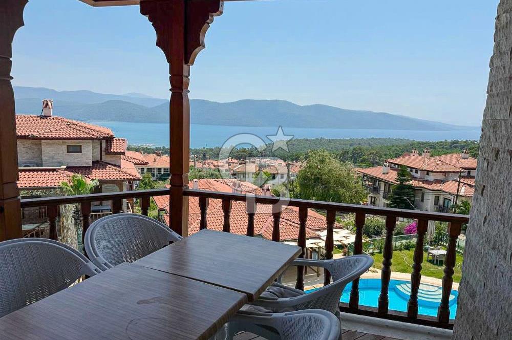 Muğla Akyaka'da Satılık Full Deniz Manzaralı Dubleks Daire