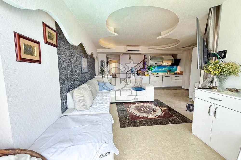 Muğla Akyaka'da Satılık Full Deniz Manzaralı Dubleks Daire