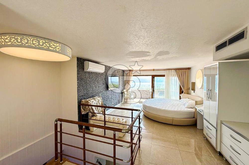 Muğla Akyaka'da Satılık Full Deniz Manzaralı Dubleks Daire