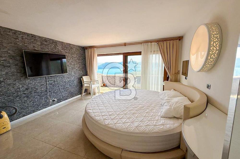 Muğla Akyaka'da Satılık Full Deniz Manzaralı Dubleks Daire