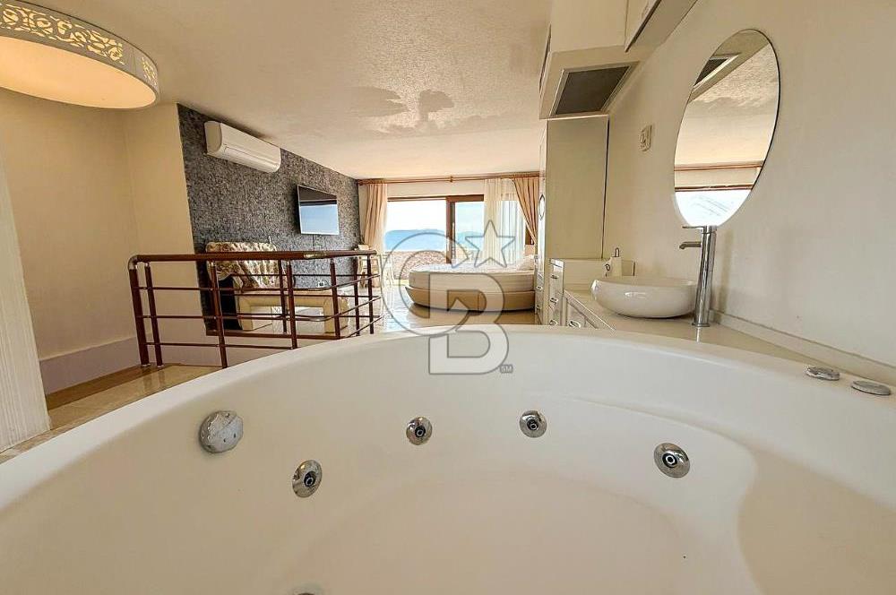 Muğla Akyaka'da Satılık Full Deniz Manzaralı Dubleks Daire