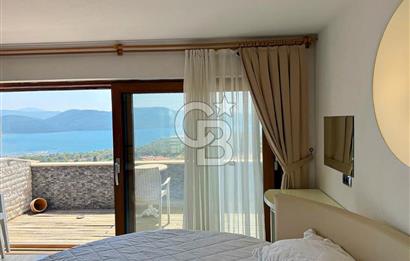 Muğla Akyaka'da Satılık Full Deniz Manzaralı Dubleks Daire