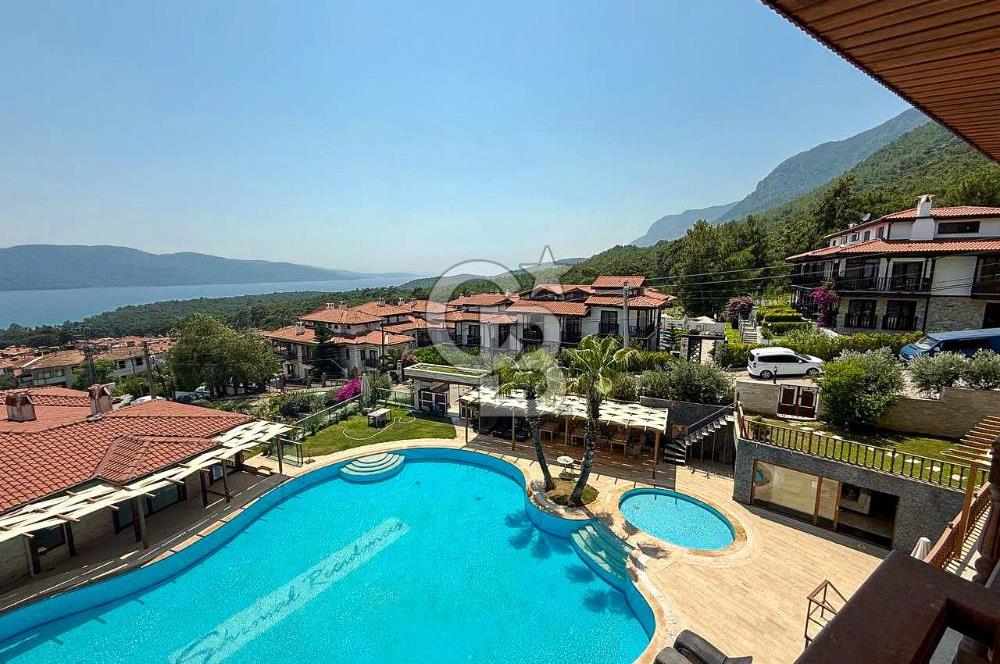Muğla Akyaka'da Satılık Full Deniz Manzaralı Dubleks Daire