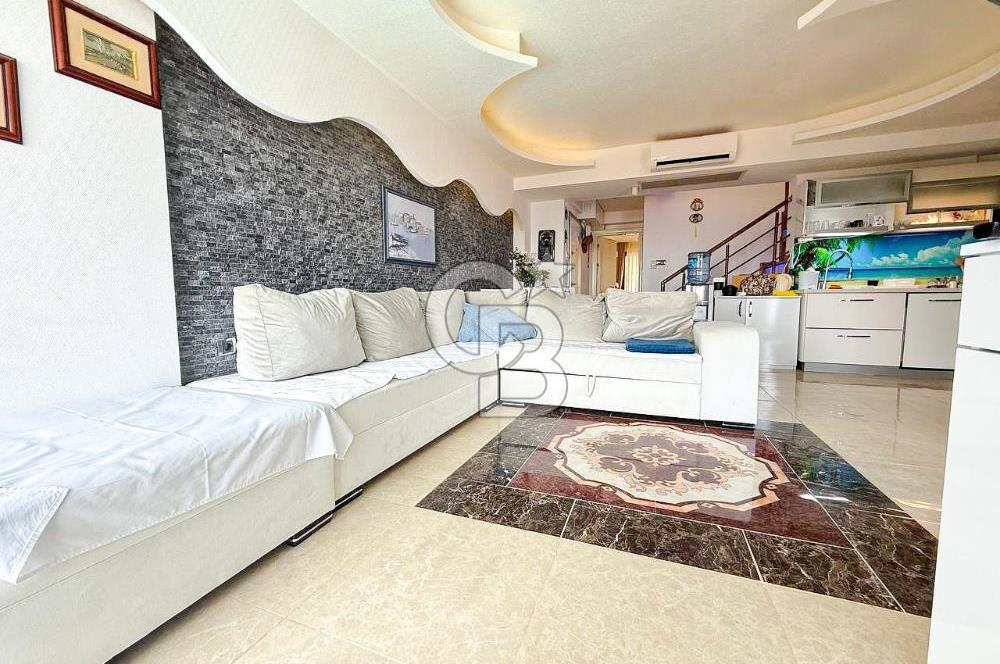 Muğla Akyaka'da Satılık Full Deniz Manzaralı Dubleks Daire