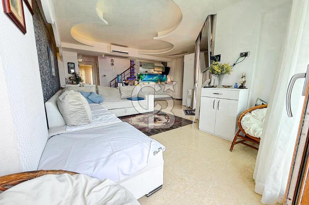 Muğla Akyaka'da Satılık Full Deniz Manzaralı Dubleks Daire