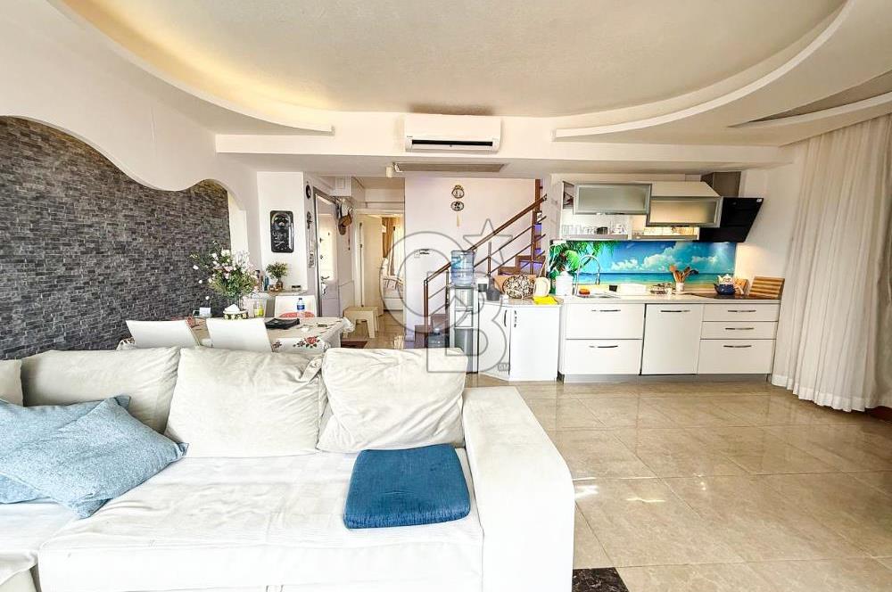 Muğla Akyaka'da Satılık Full Deniz Manzaralı Dubleks Daire