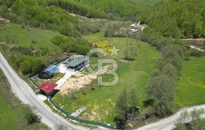 BURSA İZNİK KUTLUCA'DA 6.300M2 ARSADA SATILIK HAVUZLU KÖY EVİ