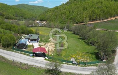 BURSA İZNİK KUTLUCA'DA 6.300M2 ARSADA SATILIK HAVUZLU KÖY EVİ