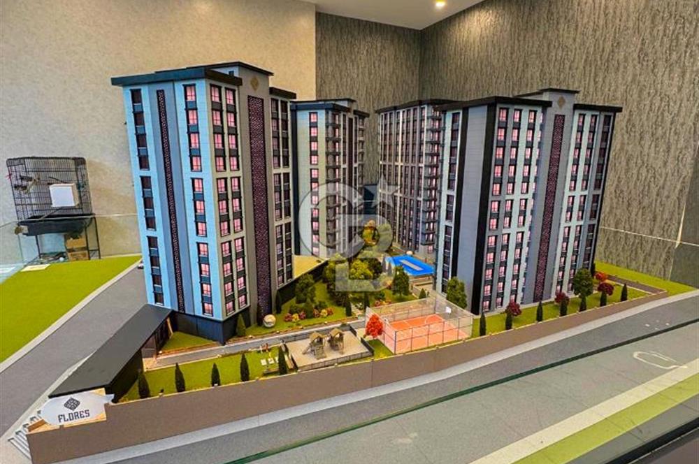Zeytinburnu Flores Konaklarında 3,5+1  Satılık Daire