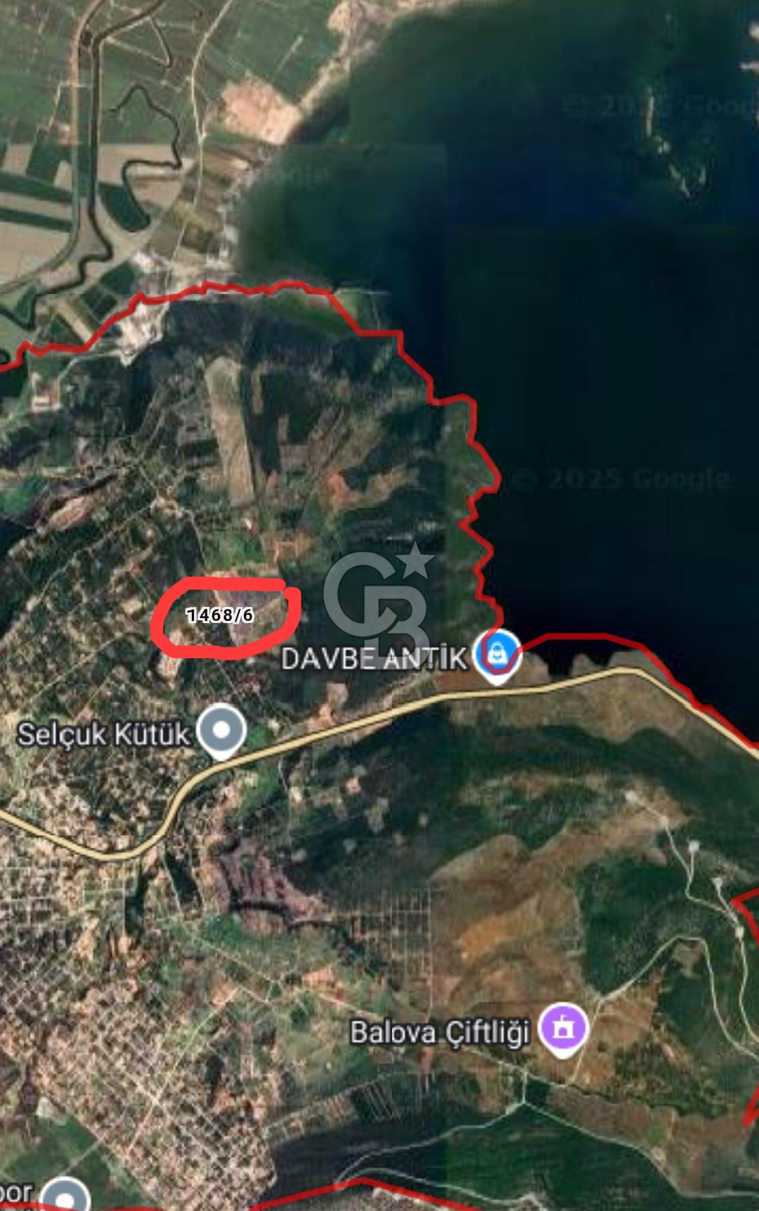 Aydın,Didim,Ak-Yeniköy'de villa imarlı arsa