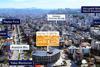 Atakum Sahile Yakın 60 m2 KİRALIK OFİS 1+1