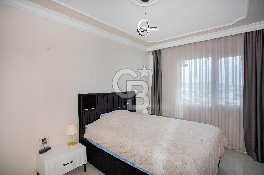 Aliağa Yeni Mahallede Kiralık Deniz Manzaralı 3+1 Daire