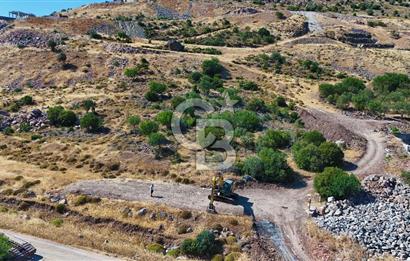 AYVACIK BALABANLIDA PANORAMİK DENİZ MANZARALI İMARLI ARSA