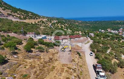 AYVACIK BALABANLIDA PANORAMİK DENİZ MANZARALI İMARLI ARSA