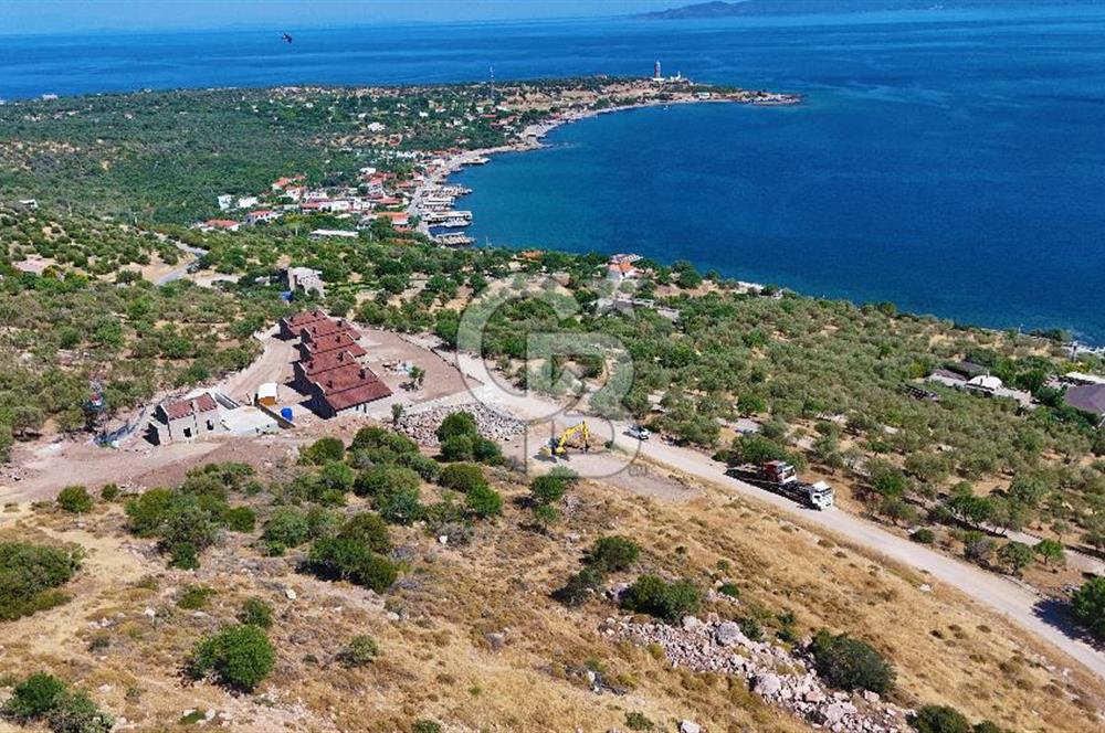 AYVACIK BALABANLIDA PANORAMİK DENİZ MANZARALI İMARLI ARSA