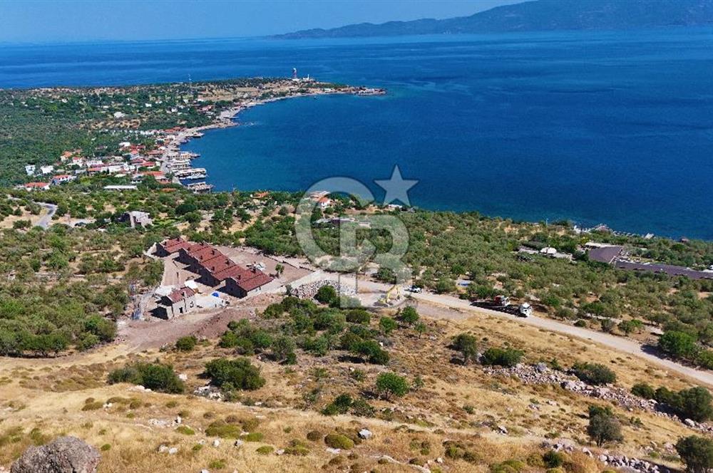 AYVACIK BALABANLIDA PANORAMİK DENİZ MANZARALI İMARLI ARSA