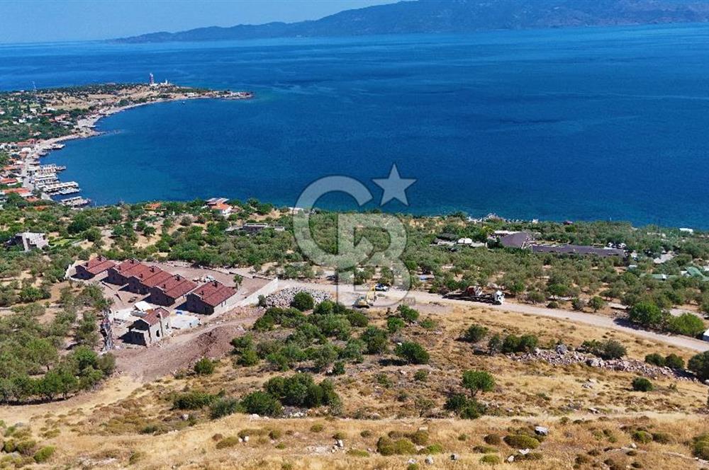 AYVACIK BALABANLIDA PANORAMİK DENİZ MANZARALI İMARLI ARSA