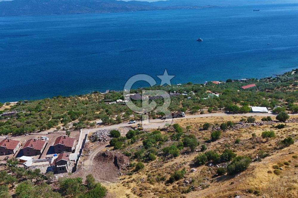 AYVACIK BALABANLIDA PANORAMİK DENİZ MANZARALI İMARLI ARSA