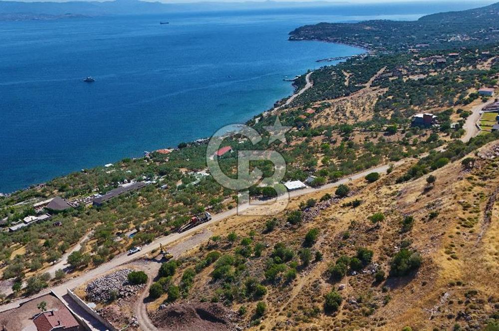 AYVACIK BALABANLIDA PANORAMİK DENİZ MANZARALI İMARLI ARSA