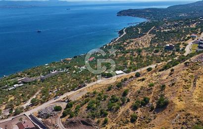 AYVACIK BALABANLIDA PANORAMİK DENİZ MANZARALI İMARLI ARSA