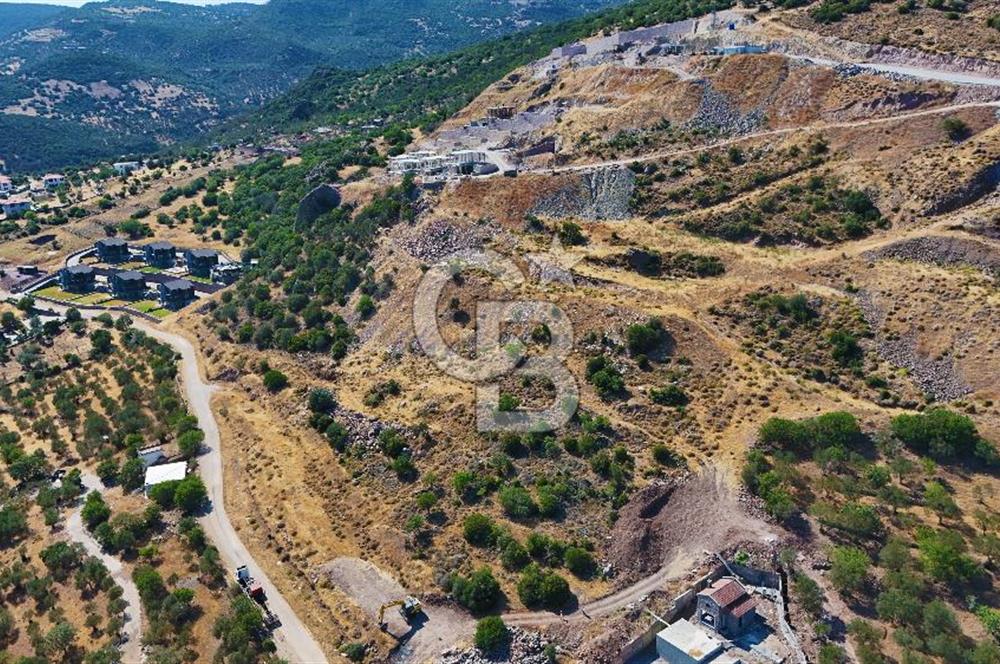 AYVACIK BALABANLIDA PANORAMİK DENİZ MANZARALI İMARLI ARSA