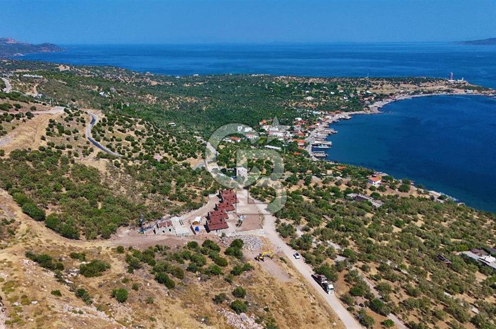 AYVACIK BALABANLIDA PANORAMİK DENİZ MANZARALI İMARLI ARSA