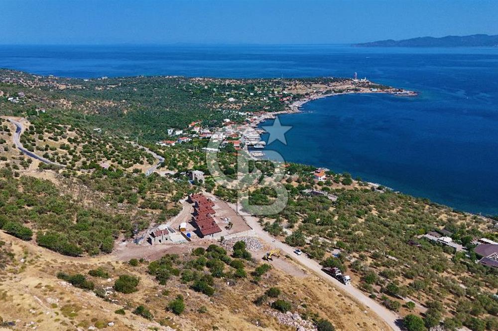 AYVACIK BALABANLIDA PANORAMİK DENİZ MANZARALI İMARLI ARSA