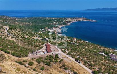 AYVACIK BALABANLIDA PANORAMİK DENİZ MANZARALI İMARLI ARSA