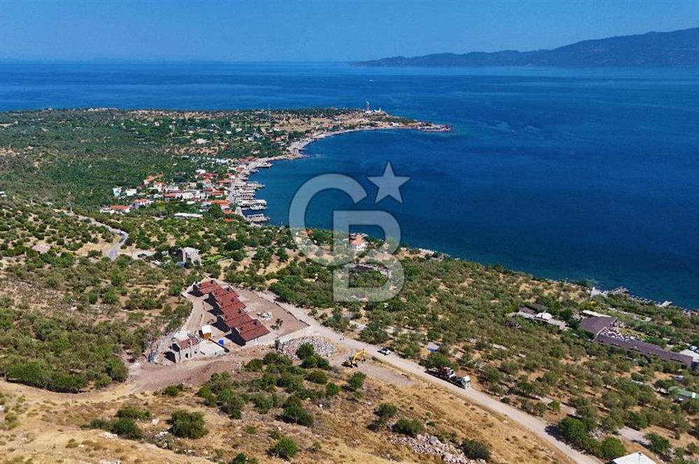 AYVACIK BALABANLIDA PANORAMİK DENİZ MANZARALI İMARLI ARSA
