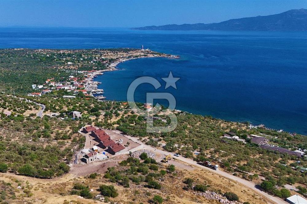 AYVACIK BALABANLIDA PANORAMİK DENİZ MANZARALI İMARLI ARSA