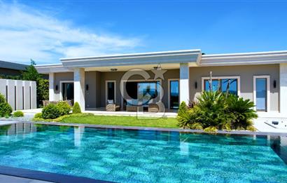 Göl İstanbul' da 6+1 Göl ve Deniz Manzaralı Satılık Villa