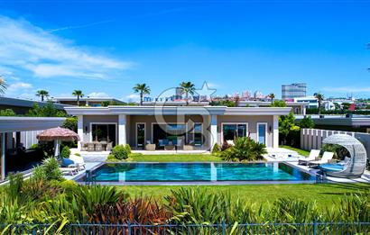 Göl İstanbul' da 6+1 Göl ve Deniz Manzaralı Satılık Villa