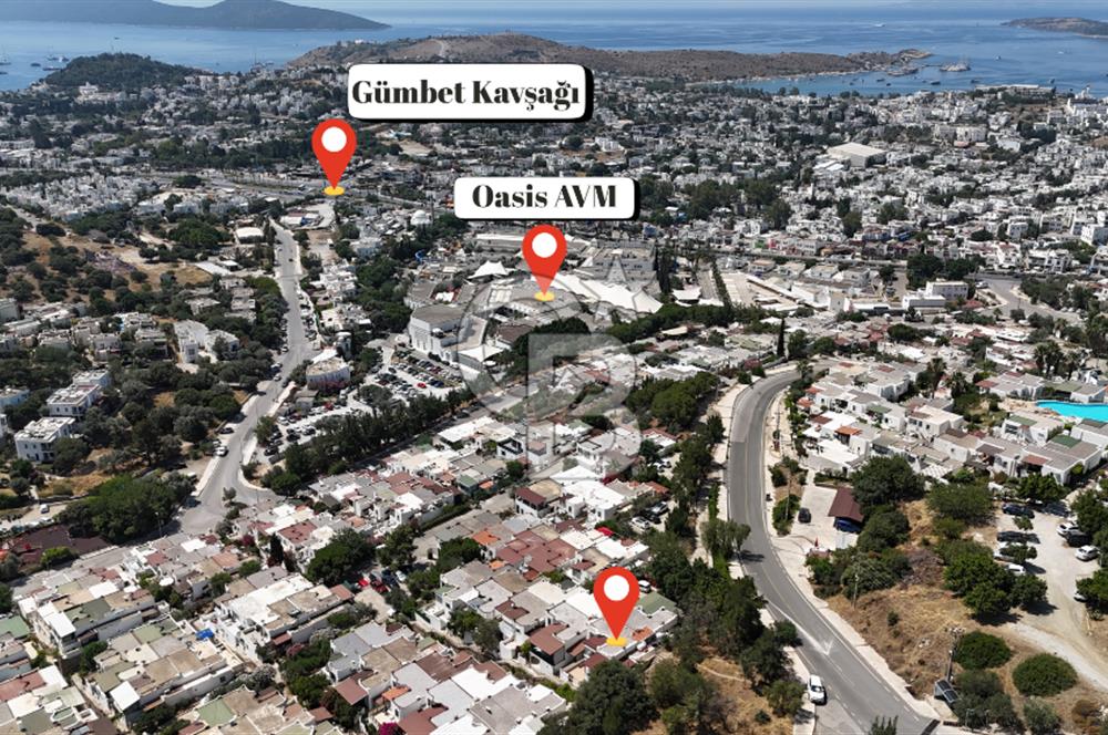 BODRUM CUMHURİYET MAHALLESİ SATILIK 3+1 OASİS ÜZERİ MÜSTAKİL EV