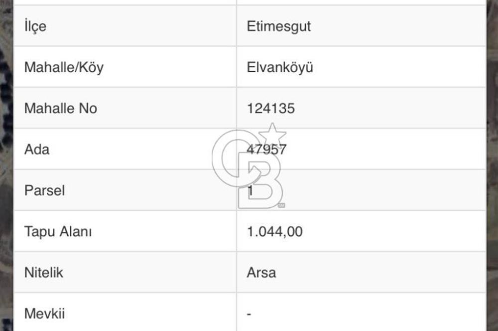 ETİMESGUT OĞUZLAR'DA TEK TAPU KÖŞE BAŞI 0.40 EMSAL VİLLA PARSELİ