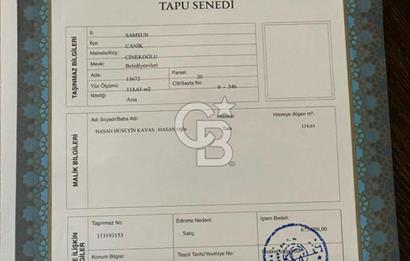 SAMSUN CANİK BELEDİYE EVLERİNDE SATILIK 4+2 MÜSTAKİL EV