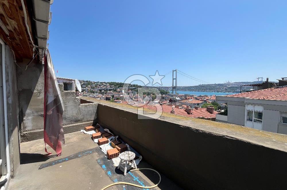 Boğazın ve Bahçenin Keyfi Bir Arada! Ortaköy'de Manzaralı 3+2 Daire