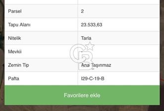 GÖLBAŞI MAHMATLI MH. YATIRIMLIK TARLA